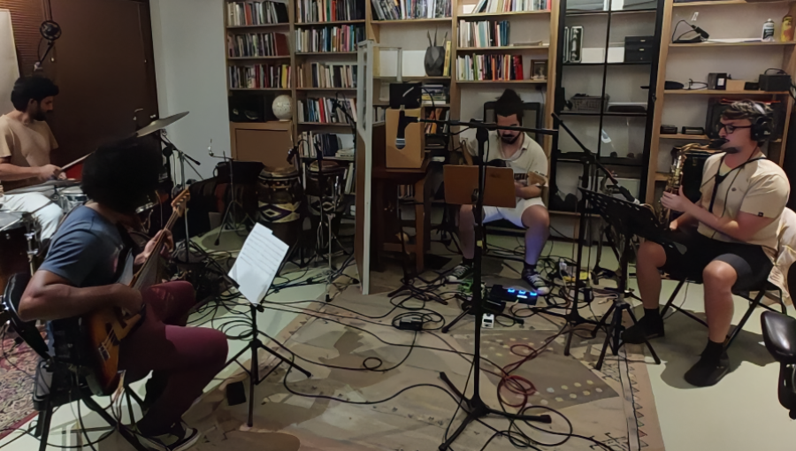 Baile do Mar faz show no SESC Santos com repertório autoral e lançamento de álbum de estreia